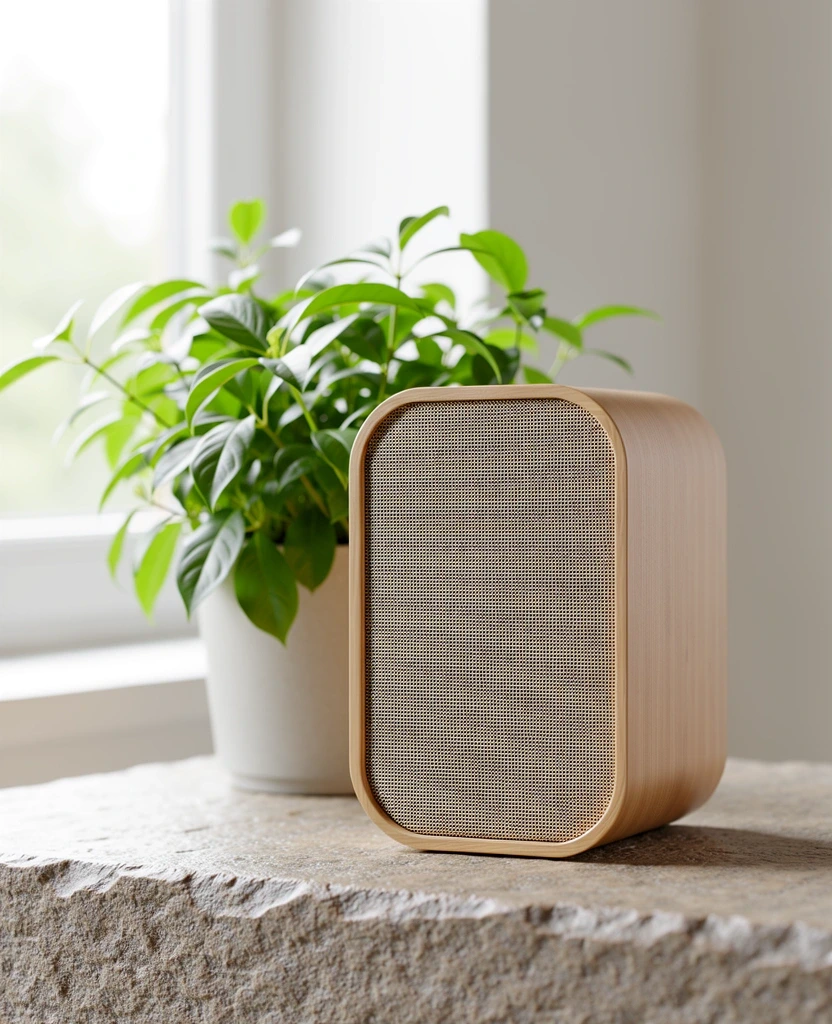 Minimalist environment reflecting acoustic balance